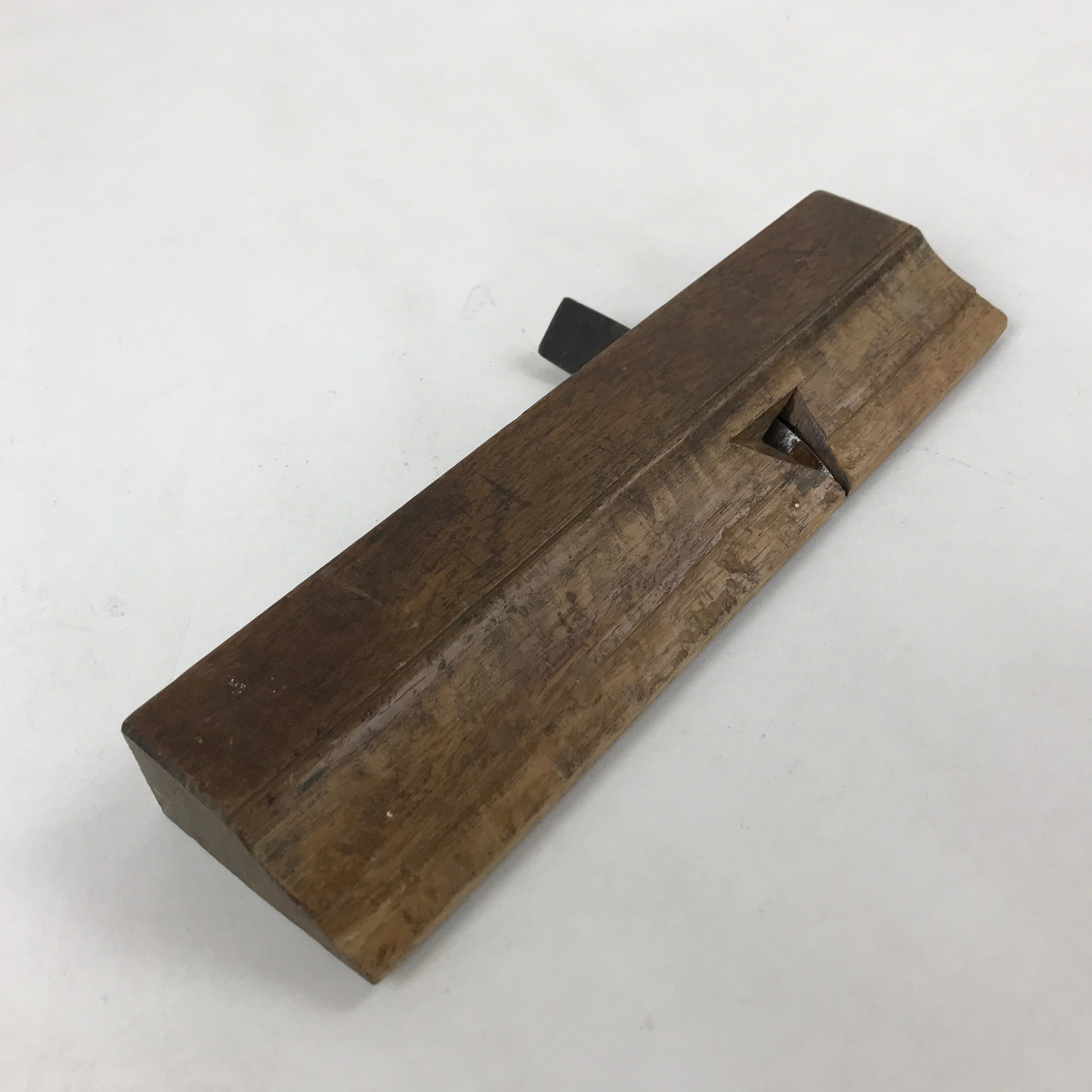 Japanese Hand Plane Sakuri Kanna Smoothing Vtg Wood Tool 95mm Steel Blade K469