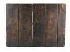 Japanese Handcrafted Wooden Bench Vtg Stool Small Table Shelf Brown JK608