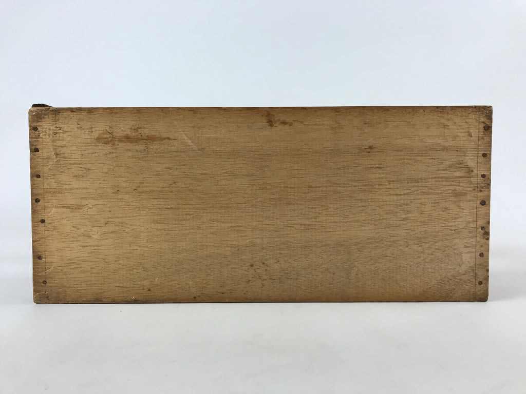 Japanese Handcrafted Wooden Bookshelf Vtg Small Bookcase Stand Brown JK612
