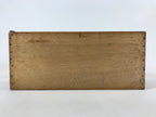 Japanese Handcrafted Wooden Bookshelf Vtg Small Bookcase Stand Brown JK612