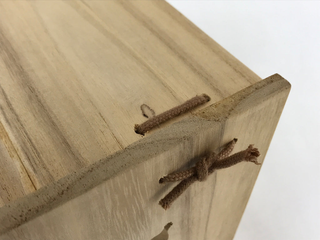 Japanese Handcrafted Wooden Shelf Vtg Small Stand Hyotan Design Brown JK647