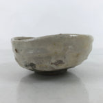 Japanese Handmade Ceramic Pottery Small Bowl Vtg Kobachi Beige Brown Y193