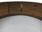 Japanese Handmade Lidded Wooden Oke Bucket Vtg Water Rice Sifting Screen BK45