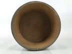 Japanese Handmade Lidded Wooden Oke Bucket Vtg Water Rice Sifting Screen BK45