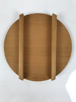 Japanese Handmade Lidded Wooden Oke Bucket Vtg Water Rice Storage BK48