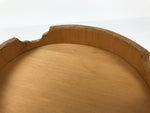 Japanese Handmade Lidded Wooden Oke Bucket Vtg Water Rice Storage BK50