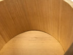 Japanese Handmade Lidded Wooden Oke Bucket Vtg Water Rice Storage BK50