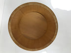 Japanese Handmade Lidded Wooden Oke Bucket Vtg Water Rice Storage BK50