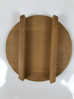 Japanese Handmade Lidded Wooden Oke Bucket Vtg Water Rice Storage BK50