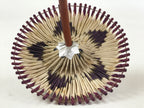 Japanese Handmade Miniature Umbrella Figurine Vtg Kasa Decoration Purple JK592
