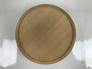 Japanese Handmade Natural Wood Bucket Sushioke Vtg Oke Hangiri BK36