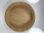 Japanese Handmade Natural Wood Bucket Sushioke Vtg Oke Hangiri Copper Band BK54