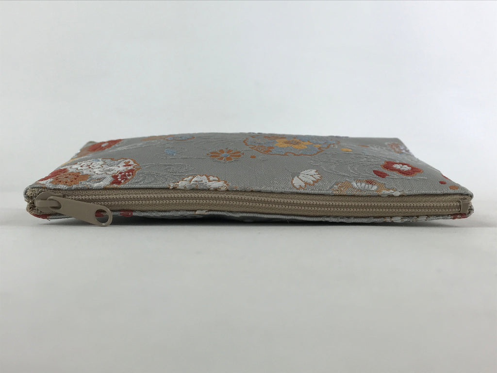 Japanese Handmade Prayer Beads Fabric Bag Vtg Nishijin-Ori Jyuzu-Bukuro BA144