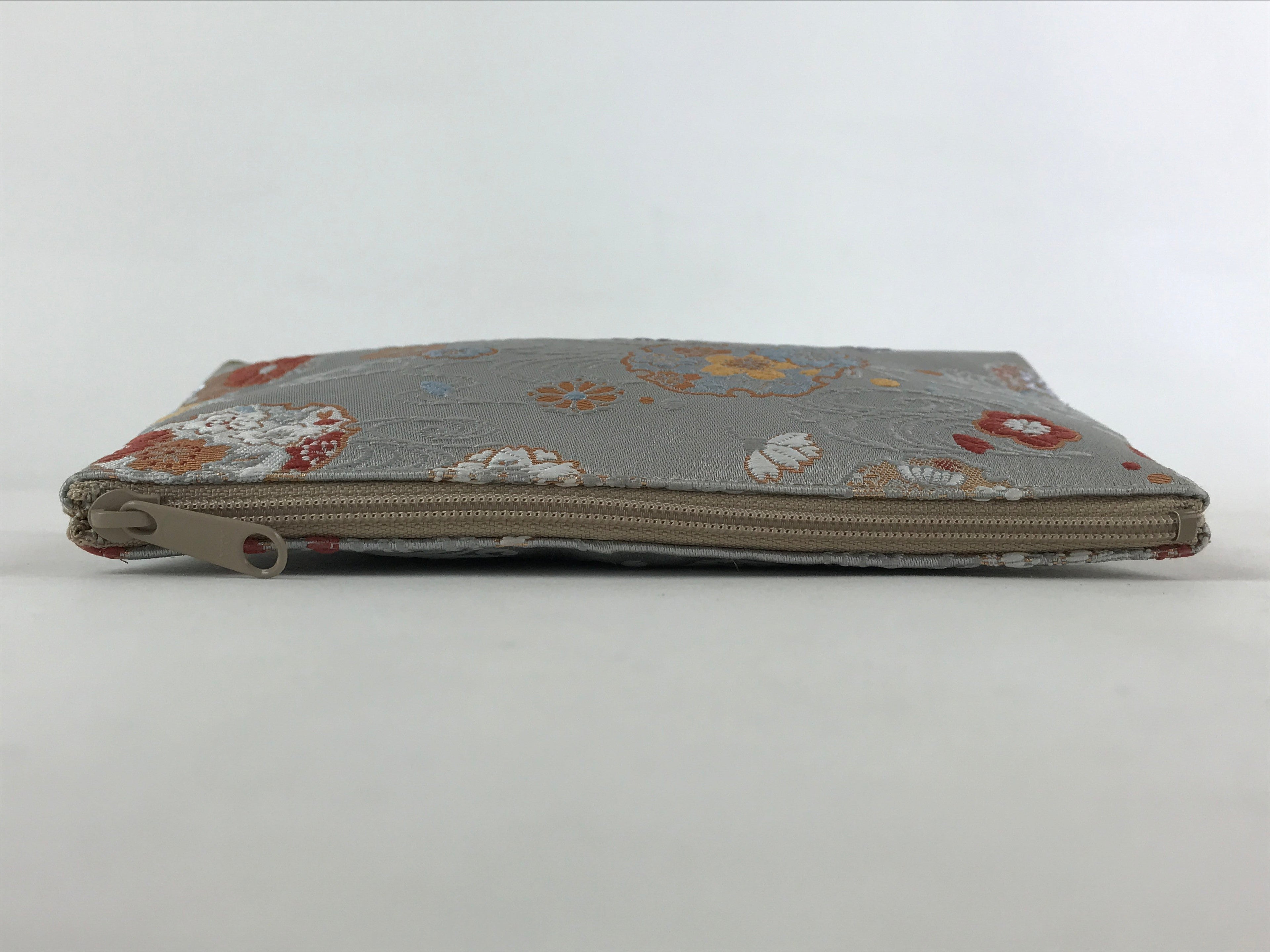 Japanese Handmade Prayer Beads Fabric Bag Vtg Nishijin-Ori Jyuzu-Bukuro BA144