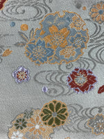 Japanese Handmade Prayer Beads Fabric Bag Vtg Nishijin-Ori Jyuzu-Bukuro BA144