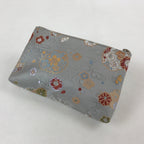 Japanese Handmade Prayer Beads Fabric Bag Vtg Nishijin-Ori Jyuzu-Bukuro BA144