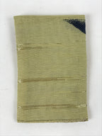 Japanese Handmade Prayer Beads Small Fabric Bag Vtg Green Jyuzu-Bukuro BA142