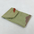 Japanese Handmade Prayer Beads Small Fabric Bag Vtg Green Jyuzu-Bukuro BA142