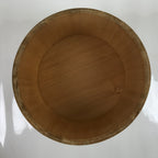 Japanese Handmade Wooden Bucket Oke Sushioke Vtg Deep Lidded BK39