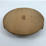 Japanese Handmade Wooden Bucket Oke Sushioke Vtg Deep Lidded BK40