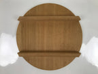 Japanese Handmade Wooden Oke Bucket Sushioke Hangiri Vtg Lidded Handai BK33