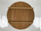 Japanese Handmade Wooden Oke Bucket Sushioke Hangiri Vtg Lidded Handai BK34