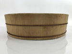 Japanese Handmade Wooden Oke Bucket Sushioke Hangiri Vtg Sushi Handai 46cm BK30