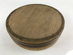 Japanese Handmade Wooden Oke Bucket Sushioke Hangiri Vtg Sushi Handai BK17