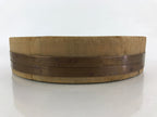 Japanese Handmade Wooden Oke Bucket Sushioke Hangiri Vtg Sushi Handai BK17