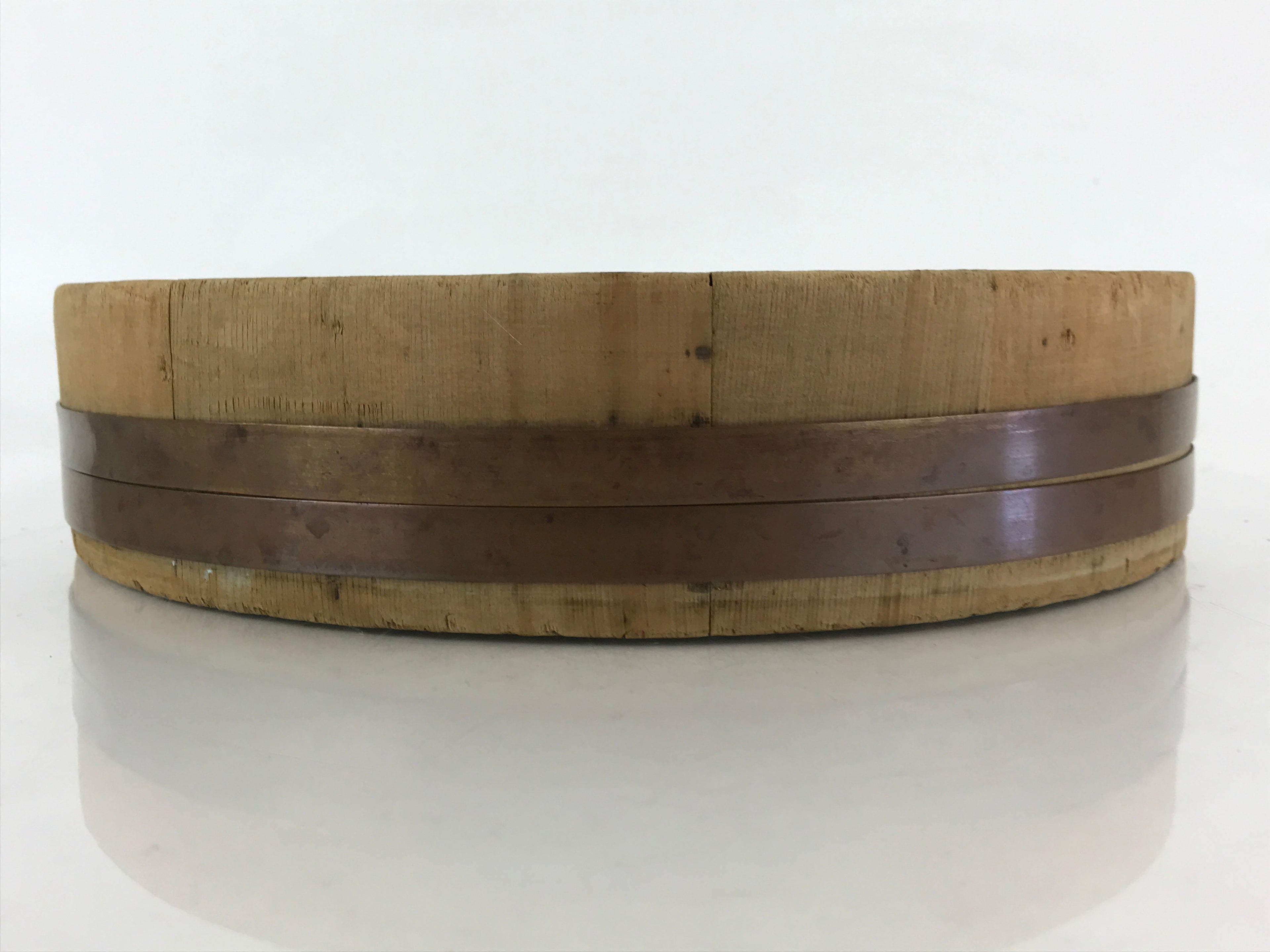 Japanese Handmade Wooden Oke Bucket Sushioke Hangiri Vtg Sushi Handai BK17