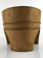 Japanese Handmade Wooden Oke Bucket Sushioke Hangiri Vtg Sushi Handai BK29