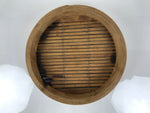 Japanese Handmade Wooden Steamer Vtg Seiro Mushiki Brown JK933