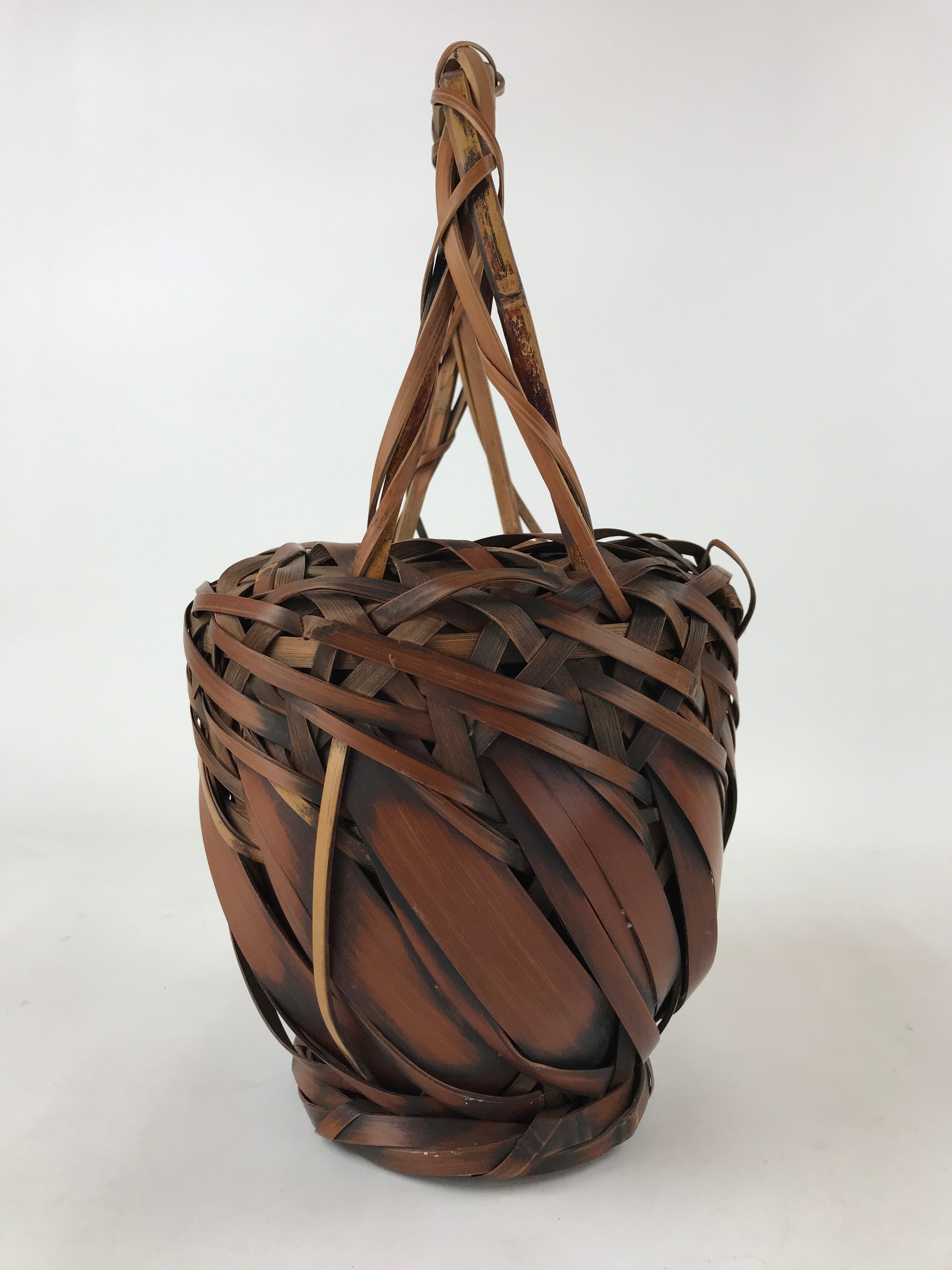 Japanese Vintage Bamboo KAGO Basket –