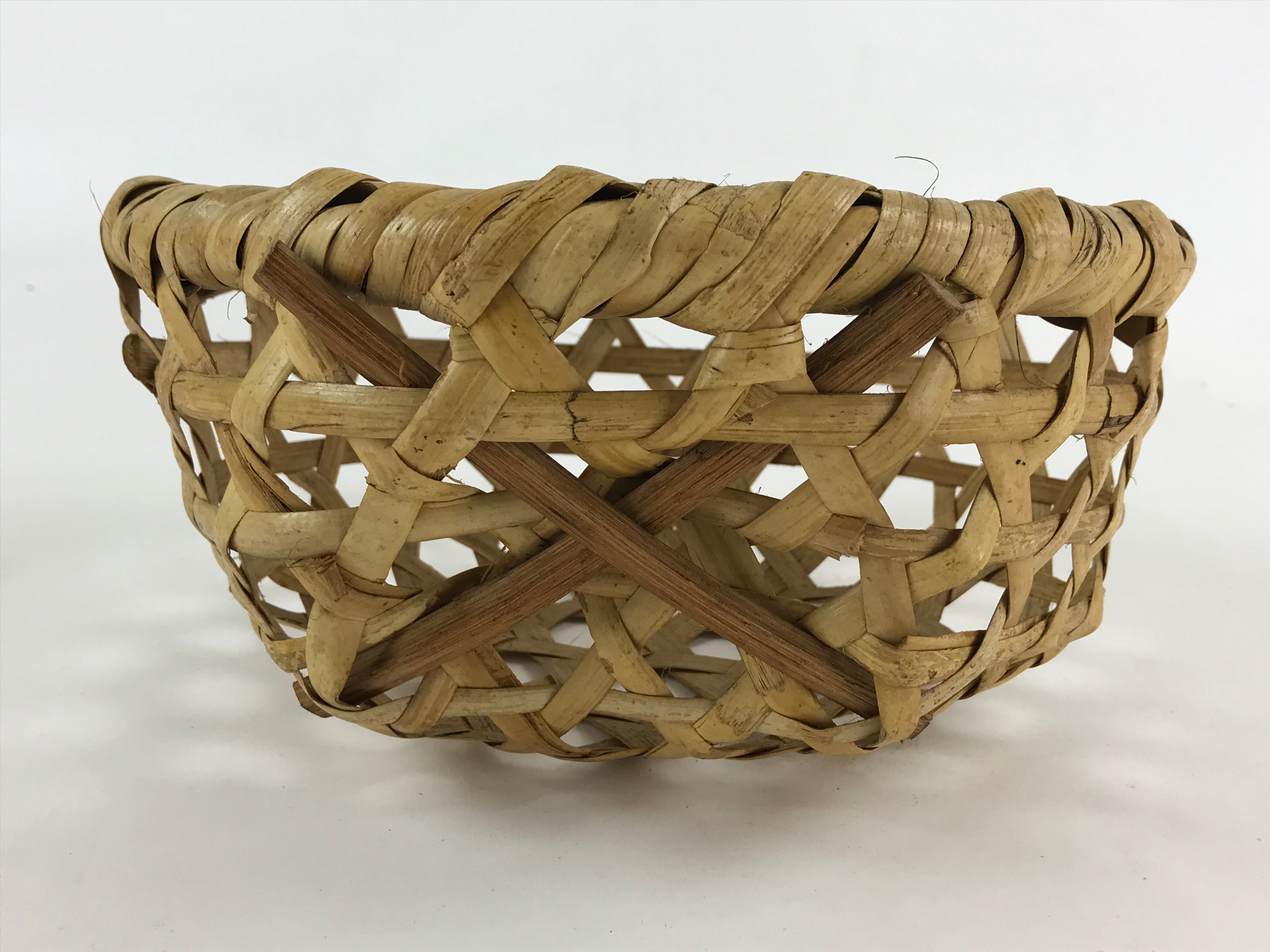 Bamboo Basket Drawstring Bag - White x Green – Kyoto Maruhisa