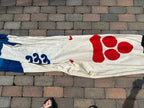 Japanese Hanging Carp Streamer Windsock Flag Family Crest Vtg Fukinagashi JK545