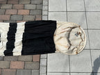 Japanese Hanging Carp Streamer Windsock Flag Family Crest Vtg Fukinagashi JK545