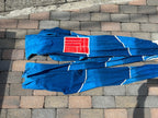 Japanese Hanging Carp Streamer Windsock Flag Family Crest Vtg Fukinagashi JK545