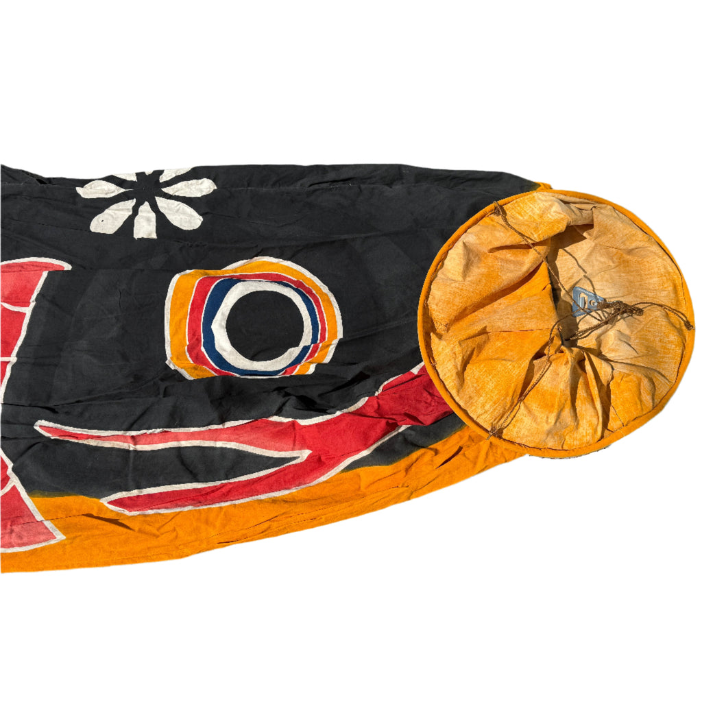 Japanese Hanging Carp Streamer Windsock Koinobori Fukinagashi Black Fish MK39
