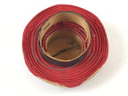Japanese Hanging Paper Lantern Vtg Small Foldable Chochin Red Black JK573