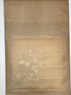 Japanese Hanging Scroll 4 Seasons Flowers Plum Chrysanthemum Kakejiku KJ19