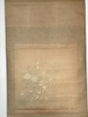 Japanese Hanging Scroll 4 Seasons Flowers Plum Chrysanthemum Kakejiku KJ19