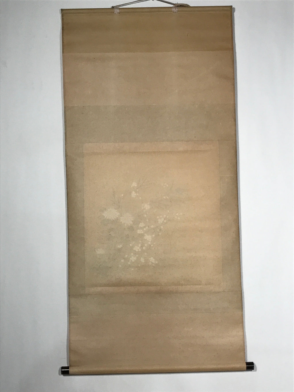 Japanese Hanging Scroll 4 Seasons Flowers Plum Chrysanthemum Kakejiku KJ19