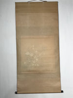 Japanese Hanging Scroll 4 Seasons Flowers Plum Chrysanthemum Kakejiku KJ19