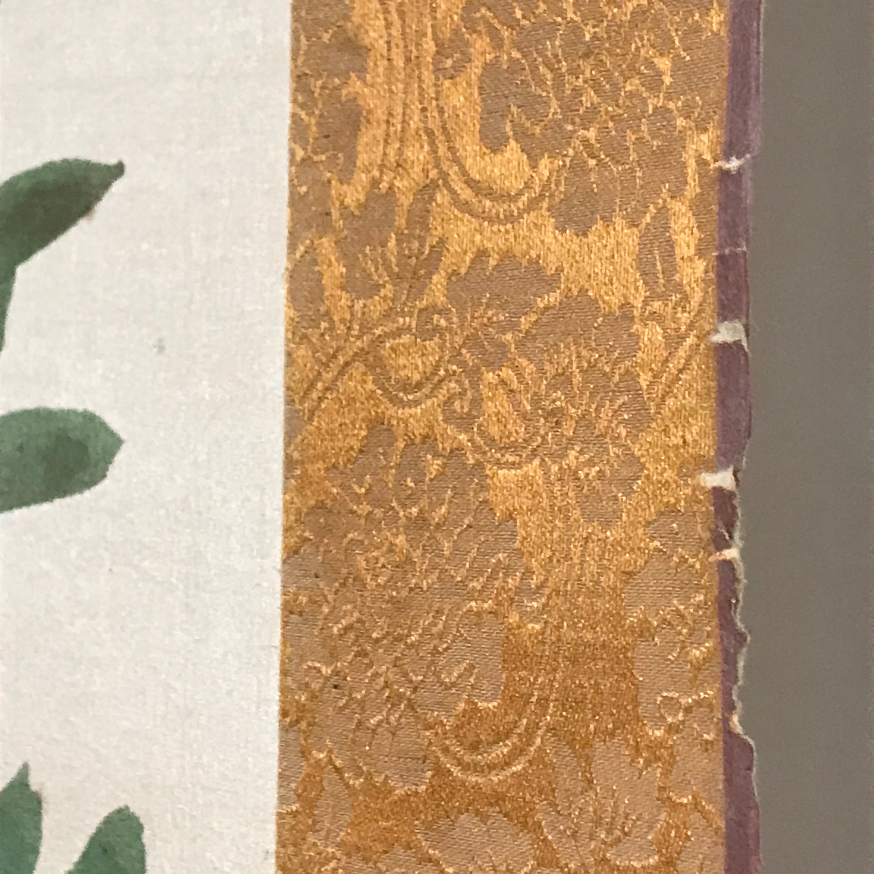 Japanese Hanging Scroll 4 Seasons Flowers Plum Crysanthemum Peony Kakejiku KJ12