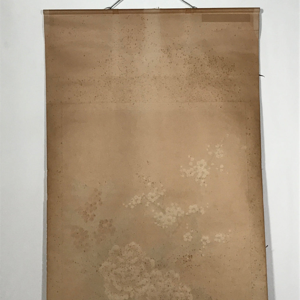 Japanese Hanging Scroll 4 Seasons Flowers Plum Crysanthemum Peony Kakejiku KJ12