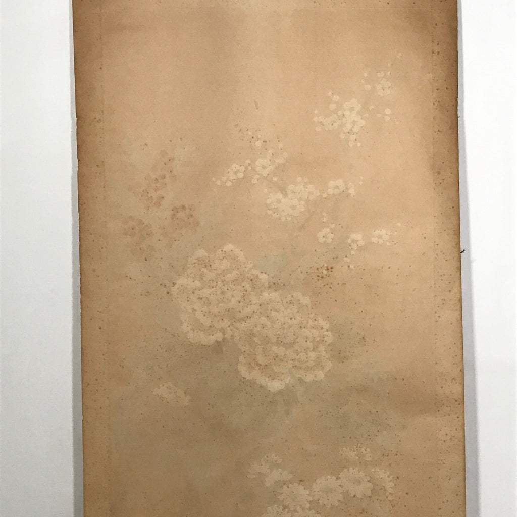 Japanese Hanging Scroll 4 Seasons Flowers Plum Crysanthemum Peony Kakejiku KJ12
