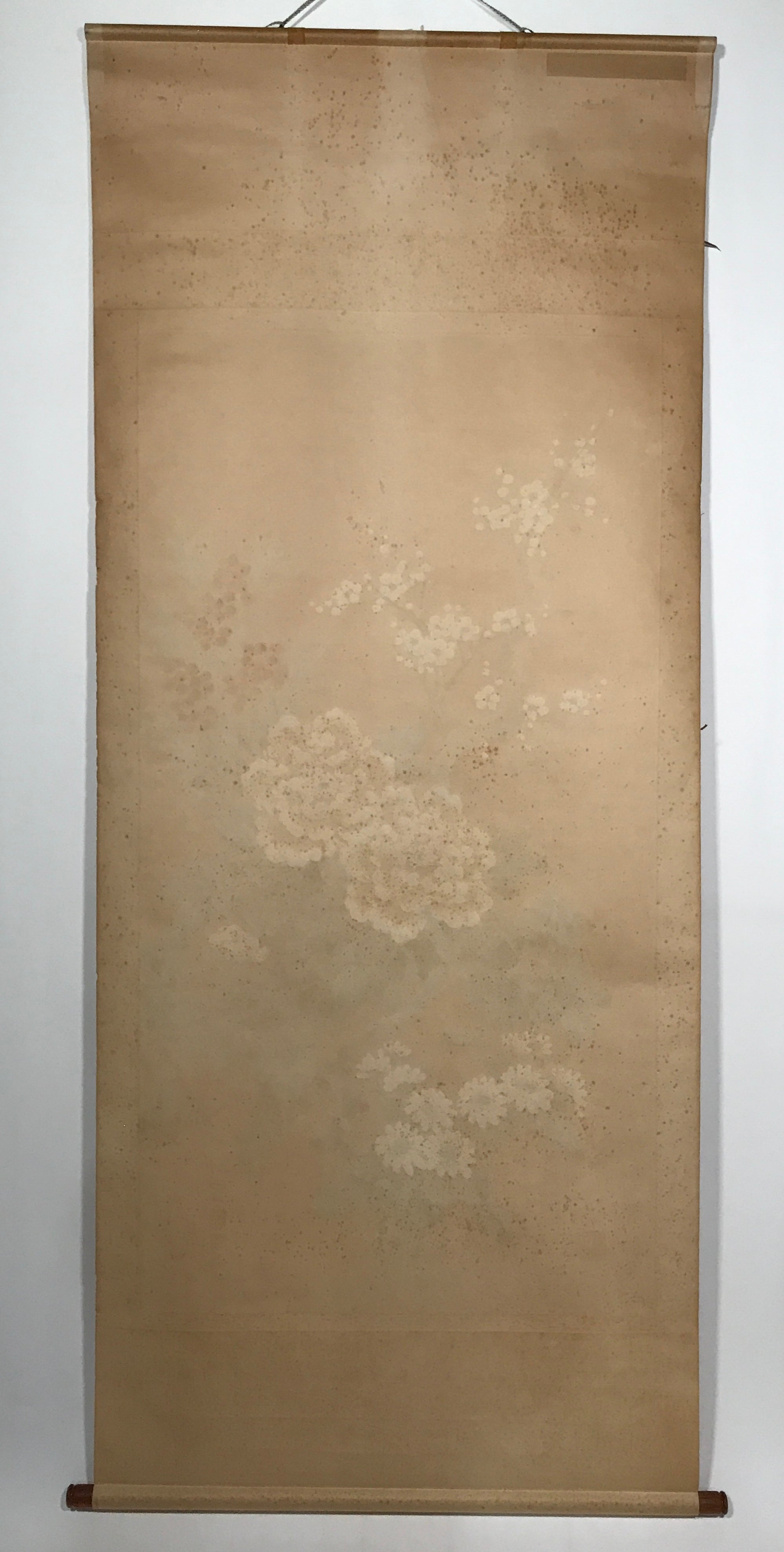 Japanese Hanging Scroll 4 Seasons Flowers Plum Crysanthemum Peony Kakejiku KJ12