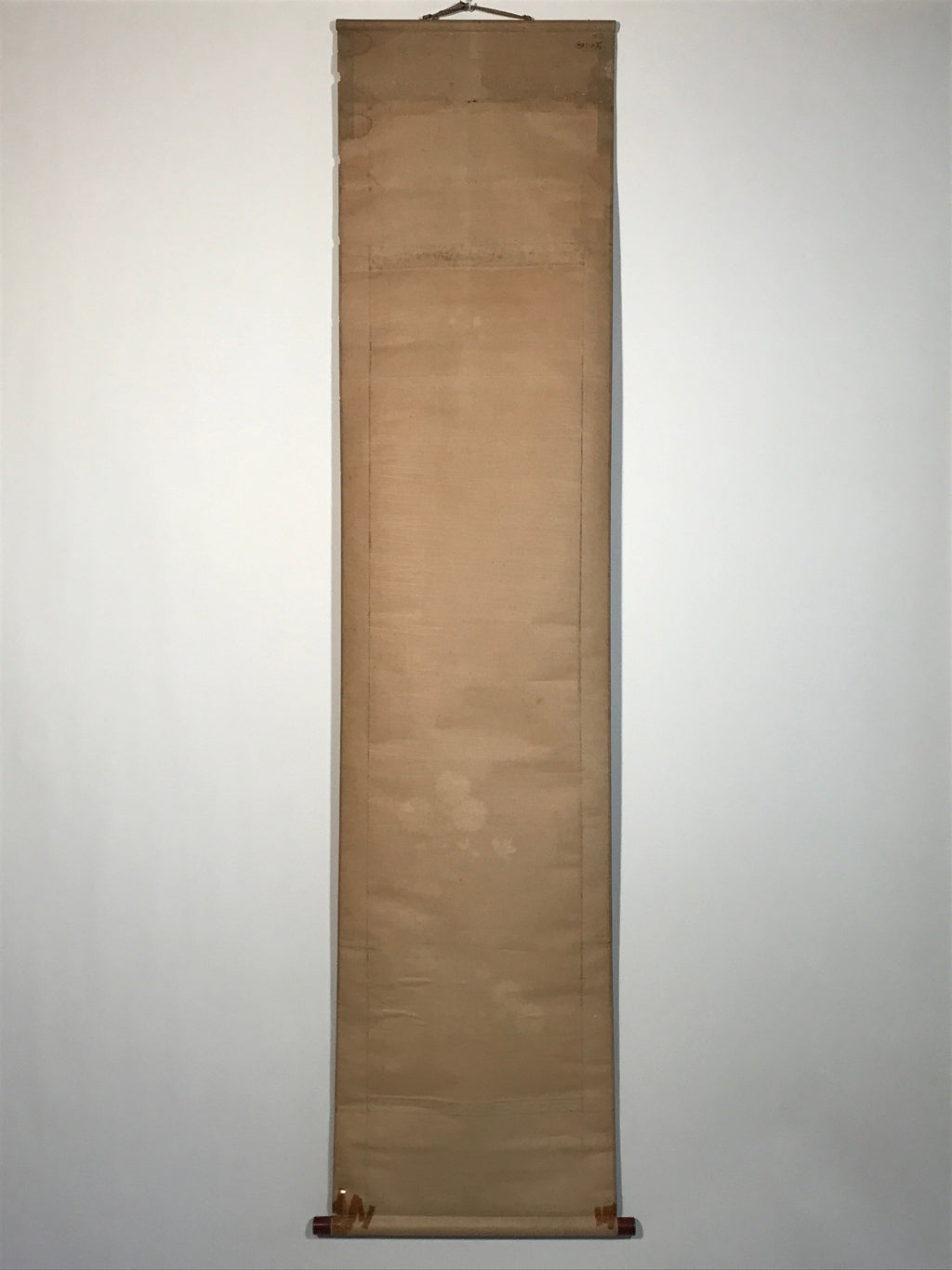 Japanese Hanging Scroll Autumn Chrysanthemum Poem Kakejiku Kakemono SC804
