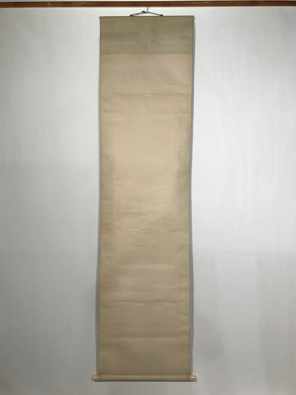 Japanese Hanging Scroll Flying Cranes Tsuru Red Sun Sea Kakejiku Color KJ24