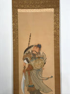 Japanese Hanging Scroll Guan Yu Yunchang Three Kingdoms Kakejiku KJ28